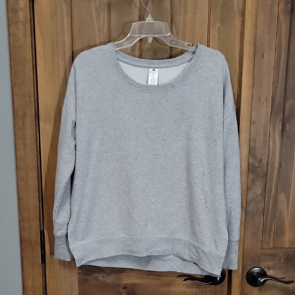 Active Life Heather Gray Crewneck Sweatshirt